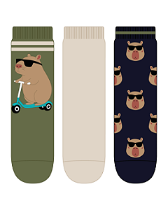 Kit 3 Pares Soquete Infantil