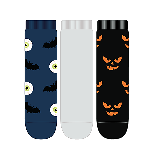 Kit 3 Pares Soquete Infantil