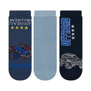 Kit 3 Pares Soquete Infantil