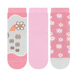 Kit 3 Pares Soquete Infantil