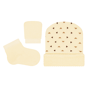 Kit Carinho Baby Recém Nascido - Tam 0 á 3 meses