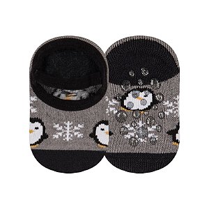 Sapatilha Bebê Antiderrapante - Tam 17 a 22