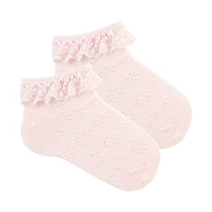 Soquete Bebê Fashion Texturizada - Tam 17 a 22