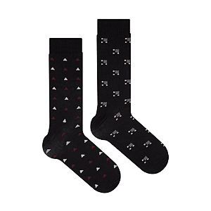 Kit 2 Pares Social - Tam 39-42