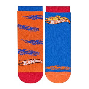 Kit 2 Pares Cano Médio Hot Wheels - 23 ao 38