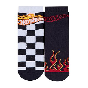 Kit 2 Pares Cano Médio Hot Wheels - 23 ao 38