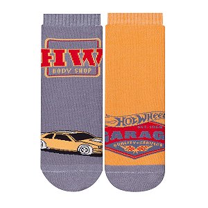Kit 2 Pares Cano Curto HotWheels - Tam 39 a 43