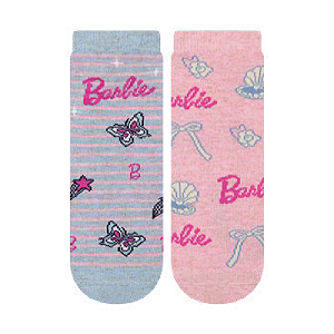 Kit 3 Pares Cano Médio Barbie Infantil e Adulto - Tam 23 a 39