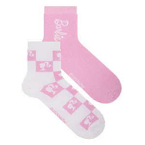 Kit 3 Pares Cano Médio Barbie Infantil e Adulto - Tam 23 a 39