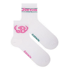 Kit 3 Pares Cano Médio Barbie Infantil e Adulto - Tam 23 a 39