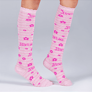 Meia 3/4 da Barbie Infantil