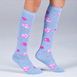 Meia 3/4 da Barbie Infantil