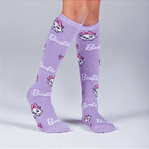 Meia 3/4 da Barbie Infantil