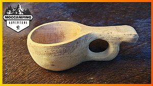 Kuksa de Madeira Artesanal Moccamping – Tradição Nórdica