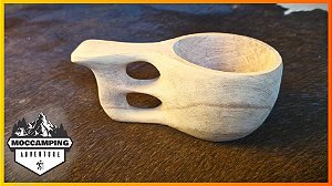Kuksa de Madeira Artesanal Moccamping – Tradição Nórdica