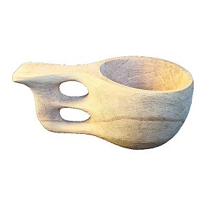 Kuksa de Madeira Artesanal Moccamping – Tradição Nórdica