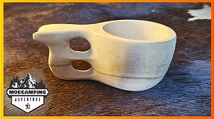 Kuksa de Madeira Artesanal Moccamping – Tradição Nórdica