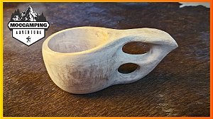 Kuksa de Madeira Artesanal Moccamping – Tradição Nórdica