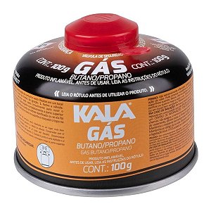 Cartucho de Gás Butano 100g Kala – Compacto e Seguro
