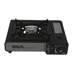 Fogareiro Explorer Duo a Gás Kala – 2,3 kW, Ignição Automática e Maleta