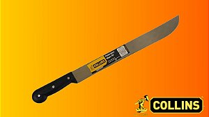 Facão Collins 18″ com Cabo Antiderrapante de Polipropileno – Corte Seguro para Jardim