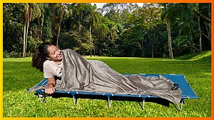 Liner para Saco de Dormir em Fleece EXFA – Conforto Térmico e Proteção