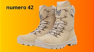 Bota Militar Tiger – Couro Legítimo, Resistência e Agilidade