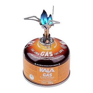mini Fogareiro a Gás Nano Kala Compacto Portátil 69x85mm
