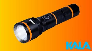 Lanterna Alumínio Recarregável LK 4500 Cree LED Kala