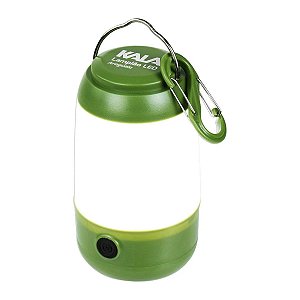Lampião LED Araguaia Verde Kala 150 Lúmens com Gancho