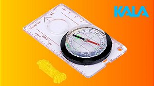 Bússola Mapa com Régua e Cordão BMK 510 – Kala