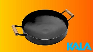 Disco de Arado 16" Kala – Borda Alta 4cm em Aço Carbono