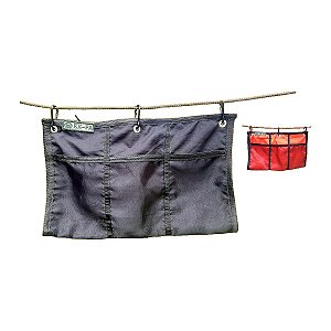 Bolsa Organizadora de Rede Camping EX-FA Nylon 210T 7 Bolsos