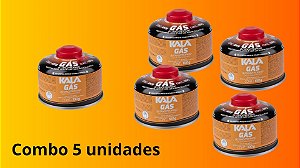 Promoção – Leve 5 Cartuchos de Gás Butano Kala 100g com Frete Grátis