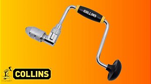 Arco de Pua com Catraca Collins 10" – Furadeira Manual para Madeira