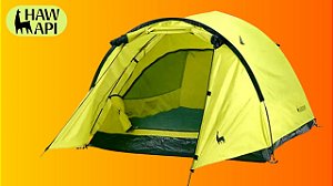 Barraca Hawapi Wasi verde 2 Pessoas – Impermeável, Compacta e Fácil de Montar