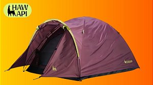 Barraca Hawapi Wasi vinho 2 Pessoas – Impermeável, Compacta e Fácil de Montar