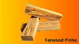 Fatwood Acendedor Natural de Fogo em Madeira Resinosa