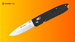 Canivete Ganzo G746-1 Aço 440C Cabo G10 com Trava G-Lock