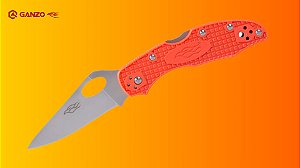 Canivete Ganzo Firebird F759M Laranja Aço 440C Compacto EDC