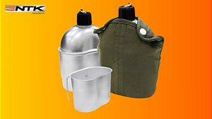 Cantil NTK Xepa 900ml com Caneca e Capa Térmica Verde