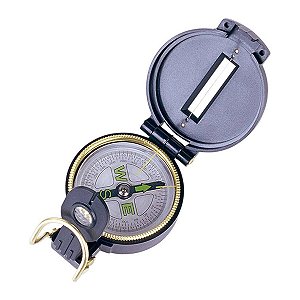 Bússola NTK Quest Visada Dobrável com Argola D