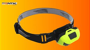 Lanterna de Cabeça NTK Fiji 50 Lúmens Leve e Ajustáve
