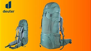 Mochila Deuter Tour Lite 50+10 Trekking Cargueira Verde