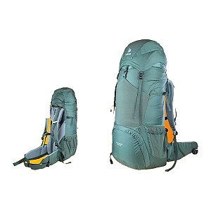Mochila Deuter Tour Lite 50+10 Trekking Cargueira Verde