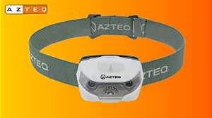 Lanterna de Cabeça Azteq Magik 120 Lúmens USB com Sensor