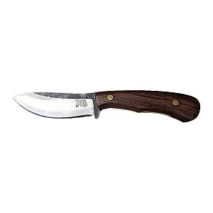 cuteleiro Jihad - Faca Artesanal Skinner em Aço 1070 com Cabo em Imbuia