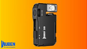 Lanterna Wuben G5 Mini EDC 400 Lúmens RGB com Clipe e Rotação 180°