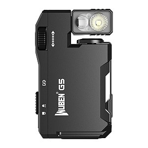Lanterna Wuben G5 Mini EDC 400 Lúmens RGB com Clipe e Rotação 180°