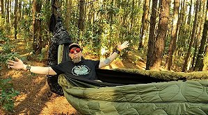 Underquilt EX-FA Modelo Cobertor do Momento Saco de Dormir para Rede com Bolsa de Compressão